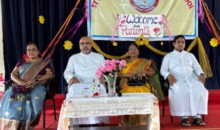 Parents-Teachers Meeting at St Francs Xavier School Udyavar.