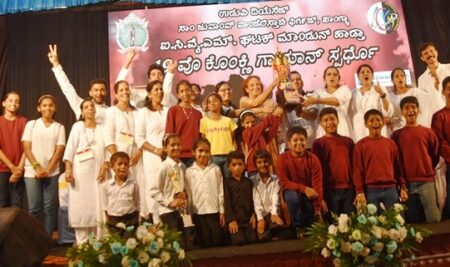 Udyavar Team bagged ‘Third Champion Trophy’ in Diocesan Level Singing Competition Organized by ICYM Pangla