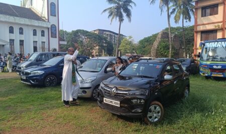 Annual Vehicle Blessings at Udyavar Parish