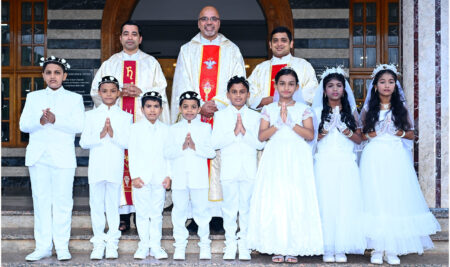 All Saints Day and First Holy Communion of 8 Children at Udyavar Parish