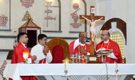 Good Friday Observance at St Fracis Xavier Church, Udyavara