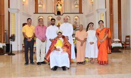 Rev. Fr. Kevin D’Souza Felicitated at St. Francis Xavier Church, Udyavar
